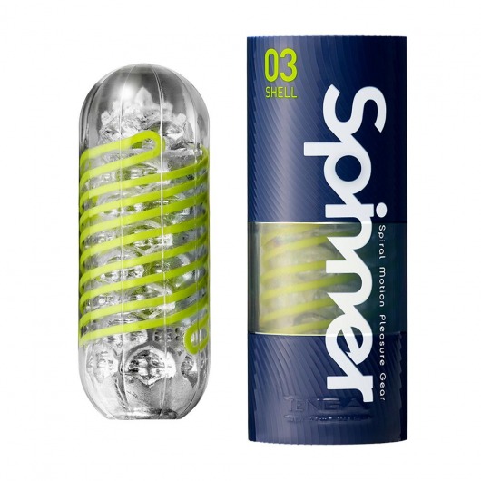 Мастурбатор SPINNER Shell - Tenga - в Череповце купить с доставкой