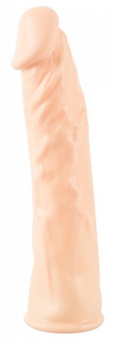Телесная насадка-удлинитель Silicone Extension - 19 см. - Orion - в Череповце купить с доставкой