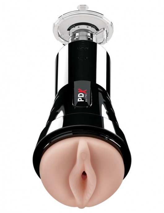 Телесный вибромастурбатор-вагина Cock Compressor Vibrating Stroker - Pipedream - в Череповце купить с доставкой