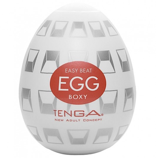 Мастурбатор-яйцо EGG Boxy - Tenga - в Череповце купить с доставкой