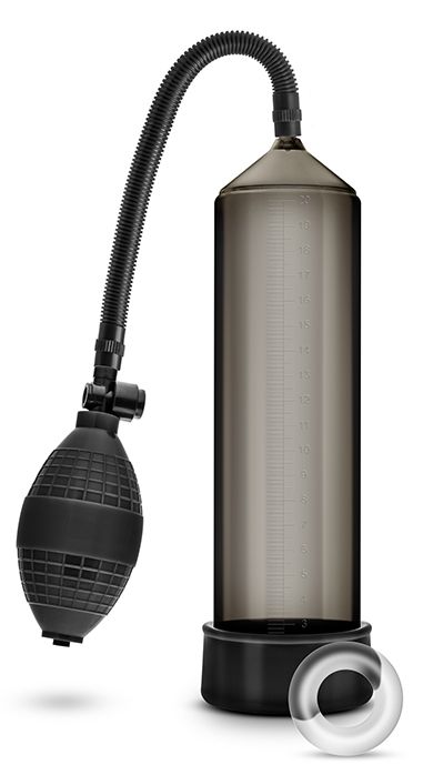 Черная вакуумная помпа VX101 Male Enhancement Pump - Blush Novelties - в Череповце купить с доставкой