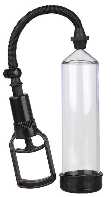 Прозрачная вакуумная помпа TRIGGER HANDLE PENIS PUMP - Dream Toys - в Череповце купить с доставкой