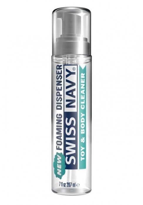 Очищающая пенка для игрушек и тела Swiss Navy Toy   Body Cleaner Foamer - 207 мл. - Swiss navy - купить с доставкой в Череповце