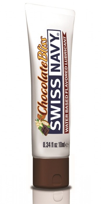 Лубрикант с ароматом шоколада Swiss Navy Chocolate Bliss Lube - 10 мл. - Swiss navy - купить с доставкой в Череповце