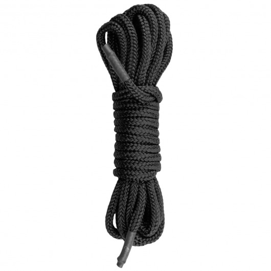 Черная веревка для бондажа Easytoys Bondage Rope - 5 м. - Easy toys - купить с доставкой в Череповце