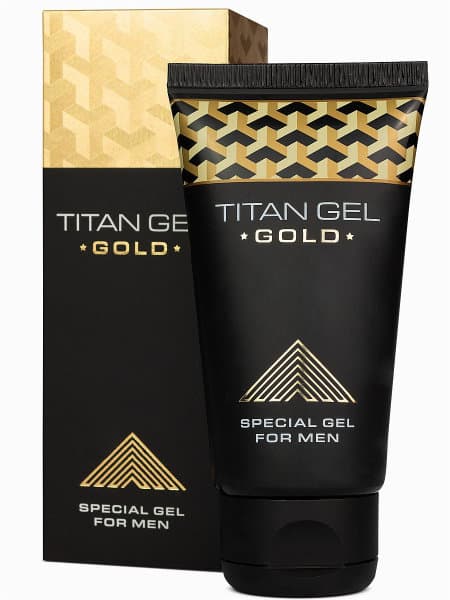 Гель для увеличения члена Titan Gel Gold Tantra - 50 мл. - Titan - купить с доставкой в Череповце