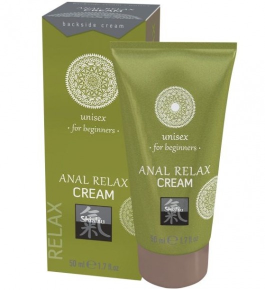 Анальный крем Anal Relax Cream - 50 мл. - Shiatsu - купить с доставкой в Череповце