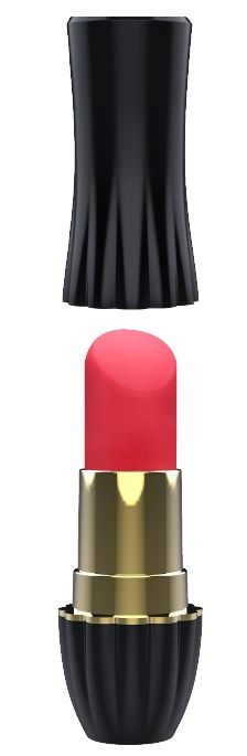 Клиторальный стимулятор-помада LIPSTICK - 9,3 см. - Dream Toys - купить с доставкой в Череповце
