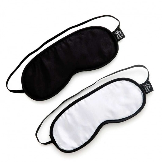 Набор из двух масок на глаза Soft Blindfold Twin Pack - Fifty Shades of Grey - купить с доставкой в Череповце
