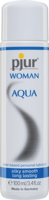 Лубрикант на водной основе pjur WOMAN Aqua - 100 мл. - Pjur - купить с доставкой в Череповце