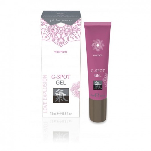 Возбуждающий интимный гель G-SPOT GEL - 15 мл. - Shiatsu - купить с доставкой в Череповце
