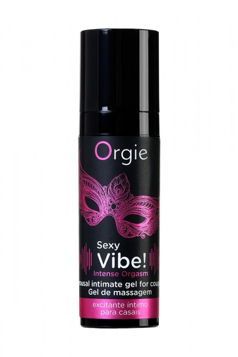 Гель для массажа ORGIE Sexy Vibe Intense Orgasm - 15 мл. - ORGIE - купить с доставкой в Череповце