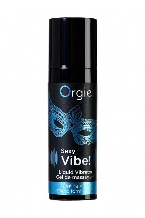 Гель для массажа ORGIE Sexy Vibe Liquid Vibrator с эффектом вибрации - 15 мл. - ORGIE - купить с доставкой в Череповце