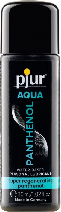 Лубрикант на водной основе с пантенолом pjur AQUA Panthenol - 30 мл. - Pjur - купить с доставкой в Череповце