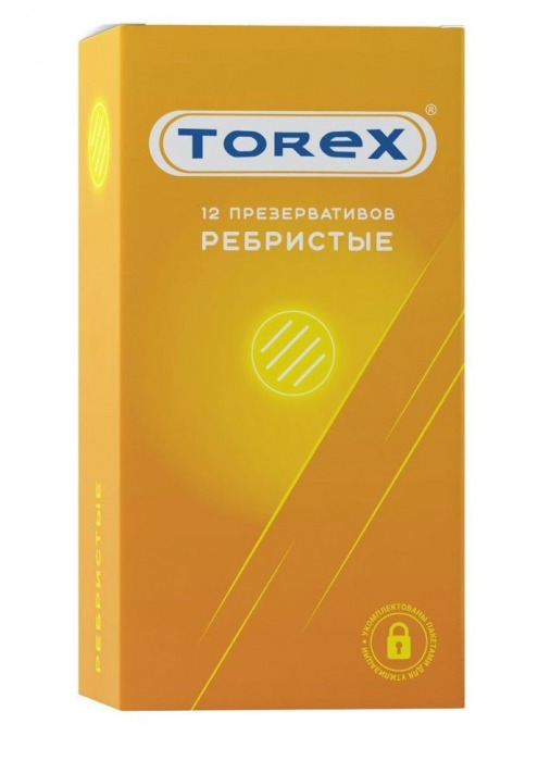 Текстурированные презервативы Torex  Ребристые  - 12 шт. - Torex - купить с доставкой в Череповце
