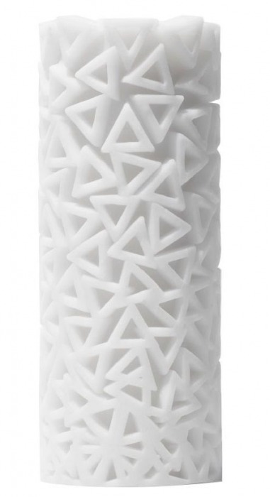 Белый 3D мастурбатор PILE - Tenga - в Череповце купить с доставкой