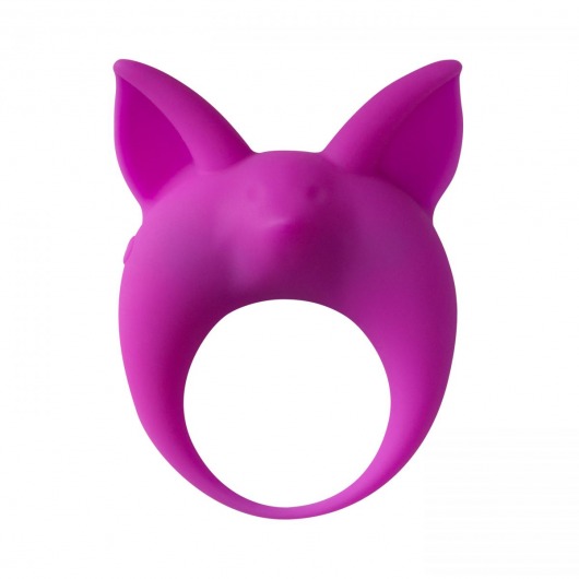 Фиолетовое эрекционное кольцо Kitten Kyle - Lola Games - в Череповце купить с доставкой