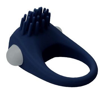 Синее эрекционное виброкольцо STIMU RING - Dream Toys - в Череповце купить с доставкой