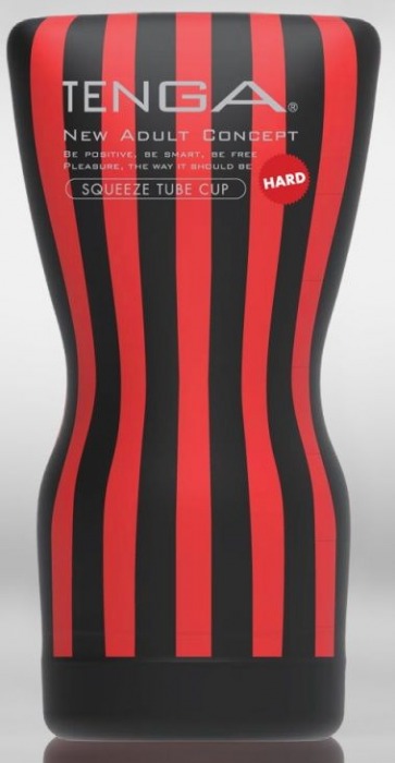 Мастурбатор TENGA Squeeze Tube Cup Strong - Tenga - в Череповце купить с доставкой