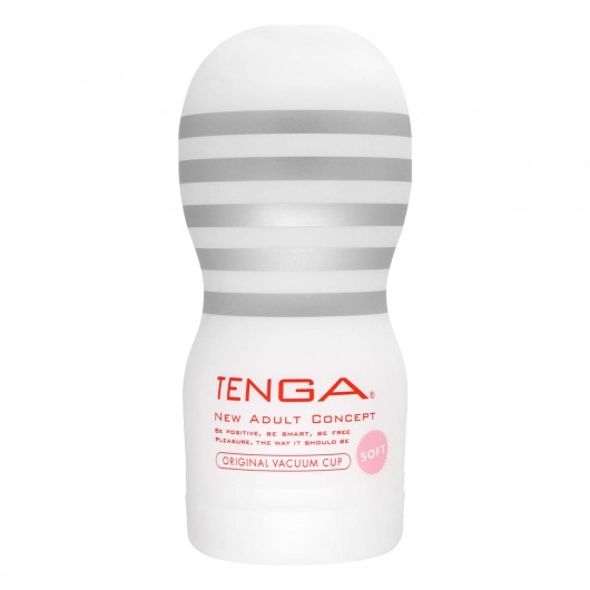 Мастурбатор TENGA Original Vacuum Cup Soft - Tenga - в Череповце купить с доставкой