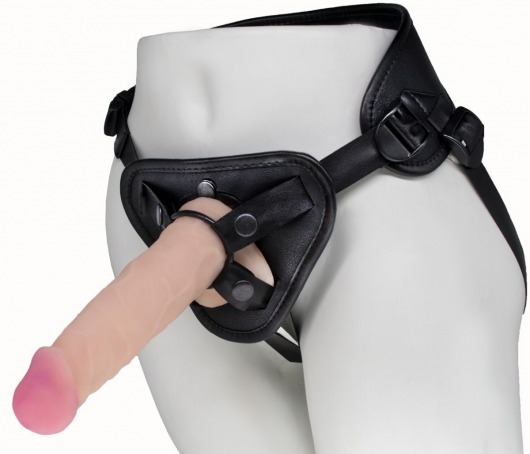 Пояс харнесс BEST UNI strap с 2 сменными насадками - 18,5 и 16 см. - LOVETOY (А-Полимер) - купить с доставкой в Череповце