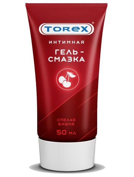 Смазка на водной основе TOREX  Спелая вишня  - 50 мл. - Torex - купить с доставкой в Череповце