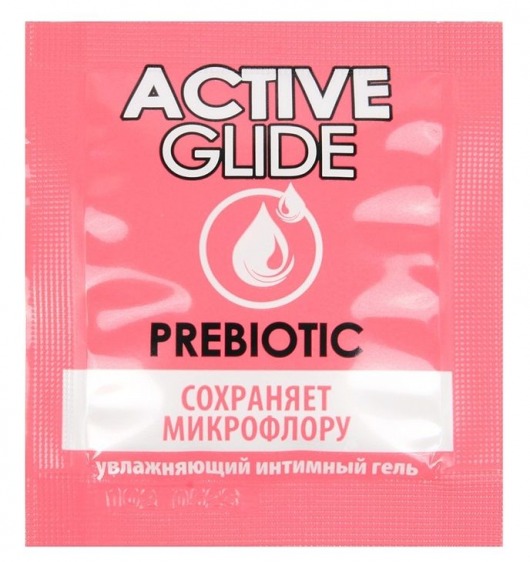 Лубрикант на водной основе Active Glide с пребиотиком - 3 гр. - Биоритм - купить с доставкой в Череповце