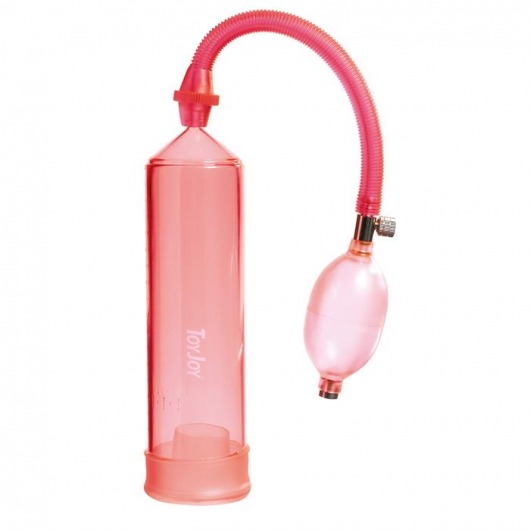 Красная вакуумная помпа Power Pump Red - Toy Joy - в Череповце купить с доставкой