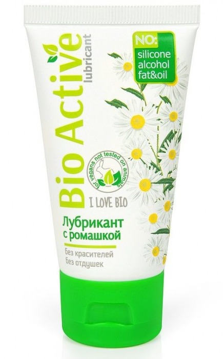 Гель-лубрикант на водной основе Bio Active - 50 гр. - Биоритм - купить с доставкой в Череповце