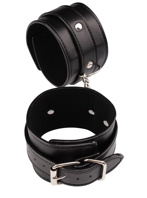 Черные оковы Classic Ankle Cuffs - Chisa - купить с доставкой в Череповце