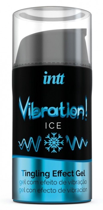 Жидкий интимный гель с эффектом вибрации Vibration! Ice - 15 мл. - INTT - купить с доставкой в Череповце