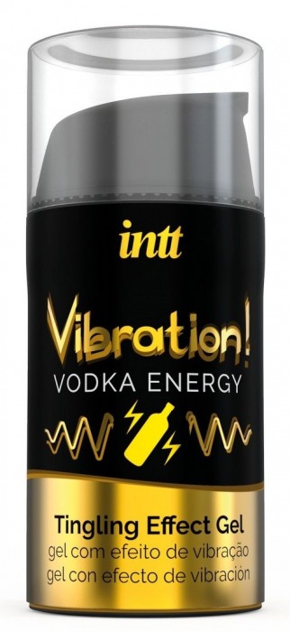 Жидкий интимный гель с эффектом вибрации Vibration! Vodka Energy - 15 мл. - INTT - купить с доставкой в Череповце