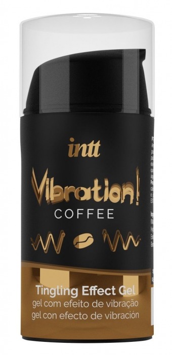 Жидкий интимный гель с эффектом вибрации Vibration! Coffee - 15 мл. - INTT - купить с доставкой в Череповце