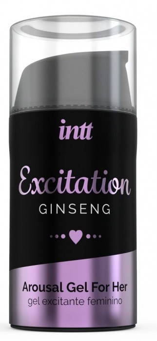 Женский возбуждающий интимный гель Excitation Ginseng - 15 мл. - INTT - купить с доставкой в Череповце