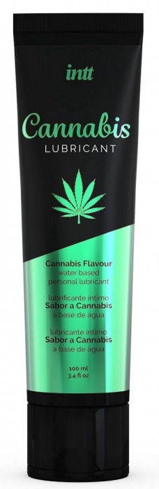 Интимный гель на водной основе Cannabis Lubricant - 100 мл. - INTT - купить с доставкой в Череповце