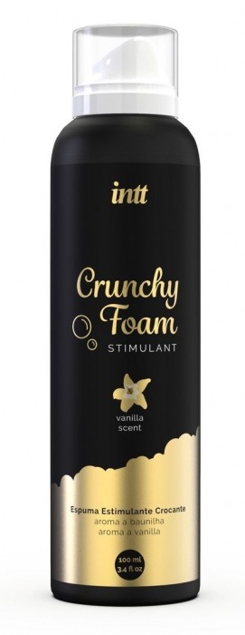 Пенка для массажа Crunchy Foam Stimulant Vanilla - 100 мл. - INTT - купить с доставкой в Череповце