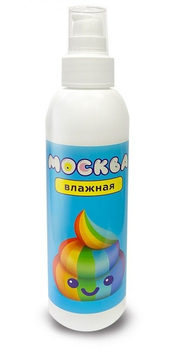 Увлажняющая смазка на водной основе  Москва Влажная  - 200 мл. - Москва - купить с доставкой в Череповце