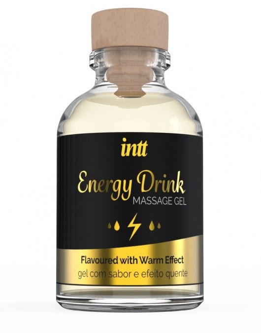 Массажный гель с согревающим эффектом Energy Drink - 30 мл. - INTT - купить с доставкой в Череповце