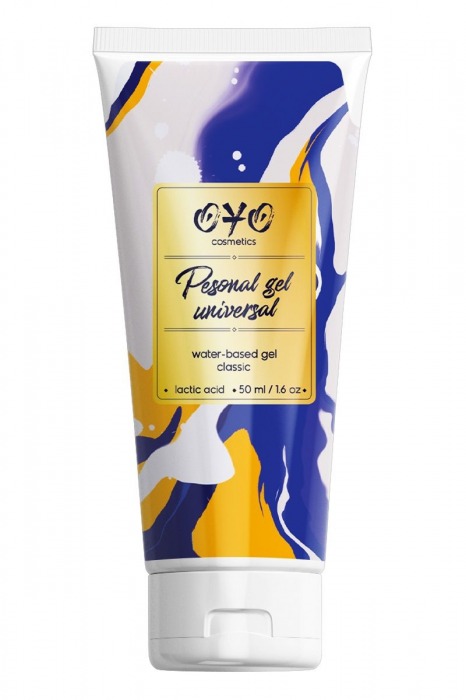 Интимная смазка на водной основе OYO Personal Gel Universal - 50 мл. - OYO - купить с доставкой в Череповце