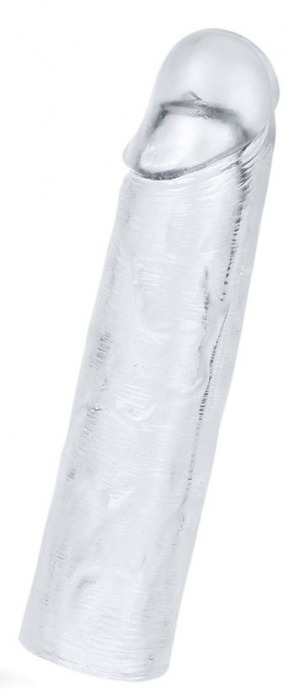Прозрачная насадка-удлинитель Flawless Clear Penis Sleeve Add 1 - 15,5 см. - Lovetoy - в Череповце купить с доставкой
