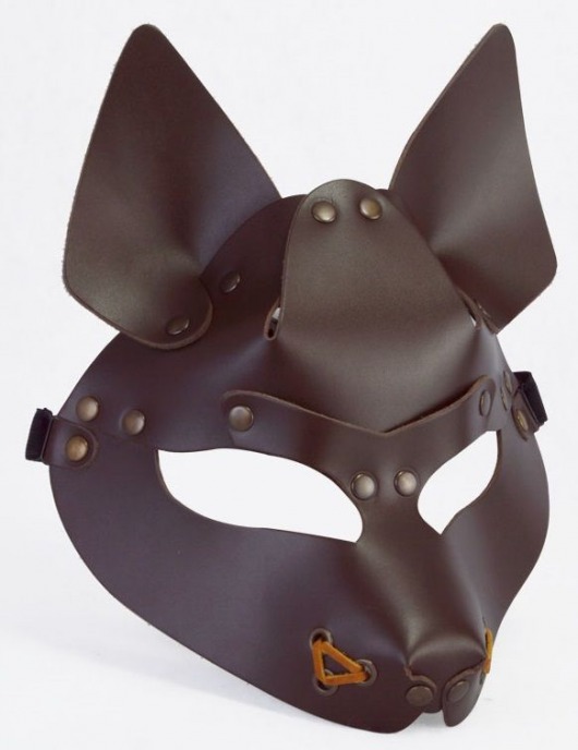 Коричневая маска Wolf - Sitabella - купить с доставкой в Череповце