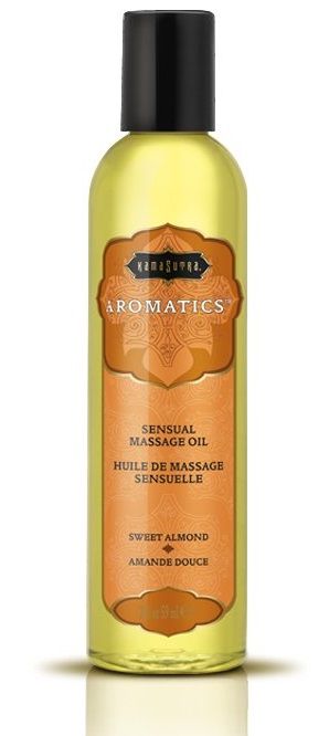 Массажное масло с миндальным ароматом Sweet Almond - 59 мл. - Kama Sutra - купить с доставкой в Череповце