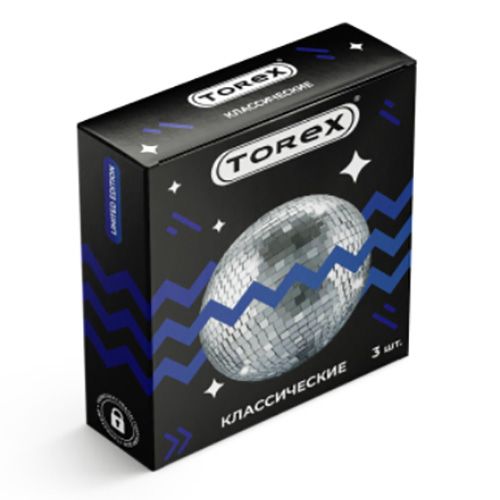 Гладкие презервативы Torex Party  Классические  - 3 шт. - Torex - купить с доставкой в Череповце