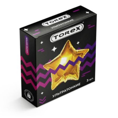 Презервативы Torex Party  Ультратонкие  - 3 шт. - Torex - купить с доставкой в Череповце