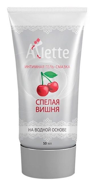 Интимная гель-смазка на водной основе Arlette  Спелая вишня  - 50 мл. - Arlette - купить с доставкой в Череповце
