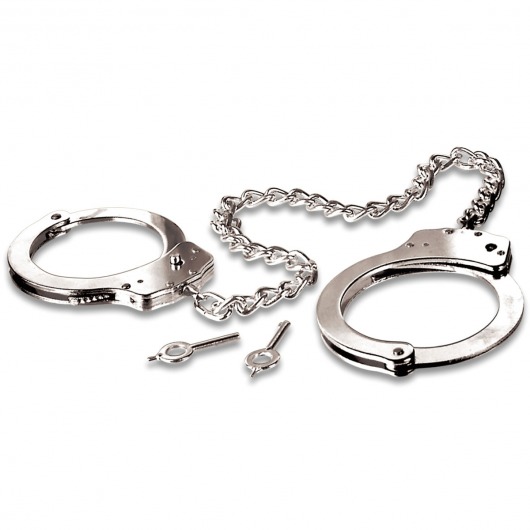 Металлические наручники Metal Leg Cuffs - Pipedream - купить с доставкой в Череповце
