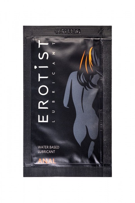 Пробник лубриканта на водной основе Erotist Anal - 4 мл. - Erotist Lubricants - купить с доставкой в Череповце