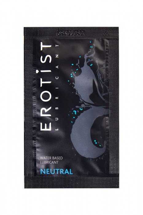 Пробник лубриканта на водной основе Erotist Neutral - 4 мл. - Erotist Lubricants - купить с доставкой в Череповце