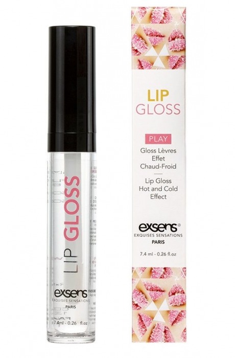 Блеск для губ Lip Gloss Strawberry с ароматом клубники - 7 мл. - Exsens - купить с доставкой в Череповце