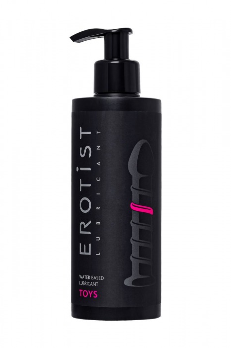 Лубрикант на водной основе Erotist Toys для использования с игрушками - 250 мл. - Erotist Lubricants - купить с доставкой в Череповце